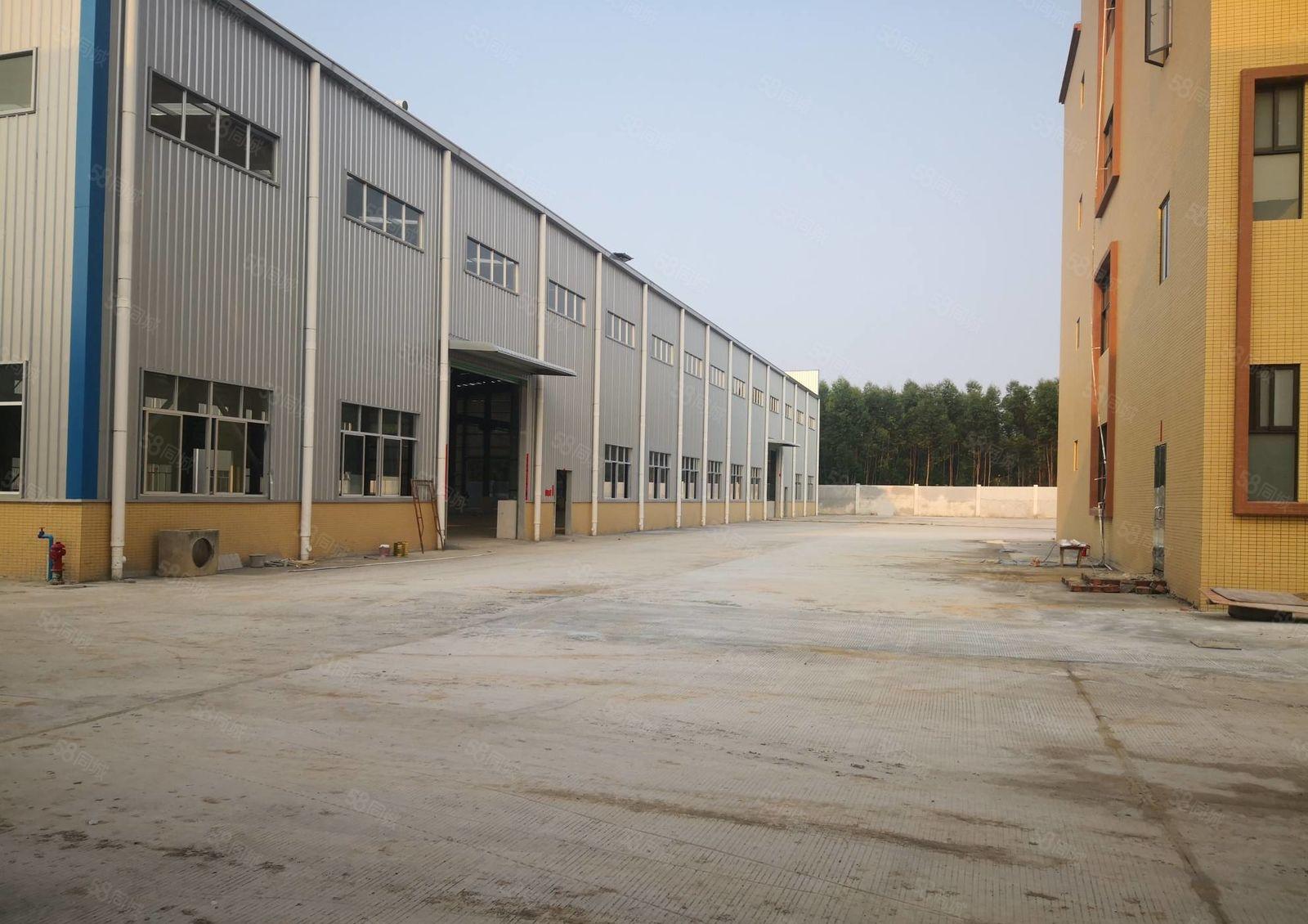 惠阳良井附近工业区内钢构厂房4500平方低价出租