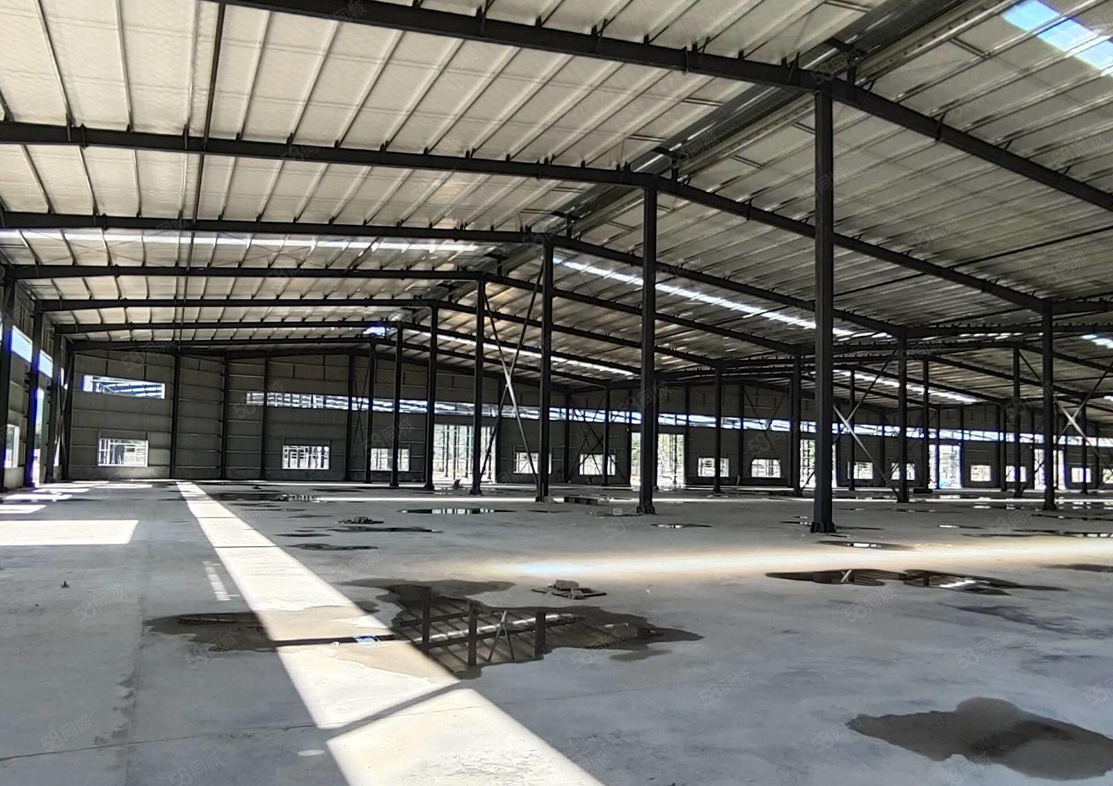 全新滴水9米钢结构厂房35200平方，可以分租