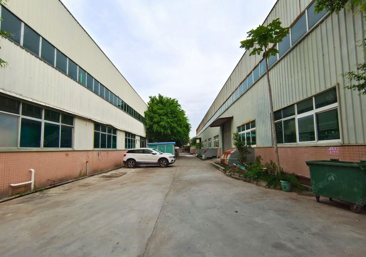 水口东江工业区独院钢构厂房8600平 滴水8米 面积可分租