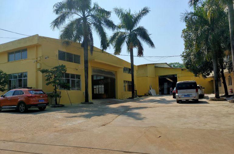 惠城区江北独院1200平铁皮房钢构厂房出租分租空地大好进车