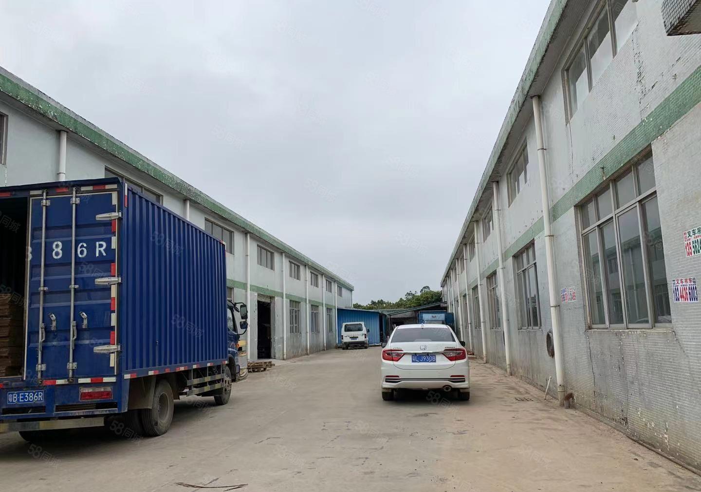 惠州秋长镇原房东独栋钢构厂房1700平方实际面积出租空地大