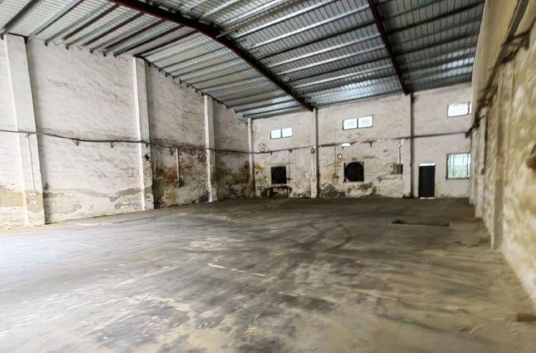 惠阳新圩2000平钢构厂房低价出租超大空地原房东实际面积出租