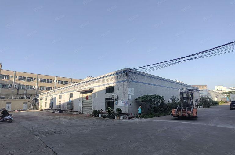 淡水原房东钢构厂房出租800平门口空地大厂房带装修可仓库出租