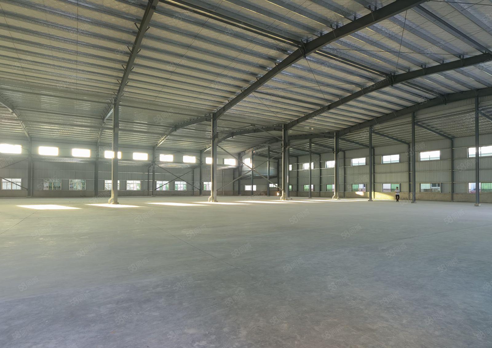 超大空地！秋长滴水8.6米钢结构厂房仓库低价出租3200平