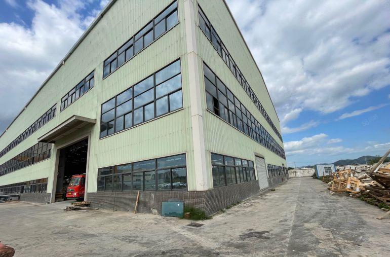 惠阳三和经济开发区独栋单一层钢构1万平方厂房出租高13米可分