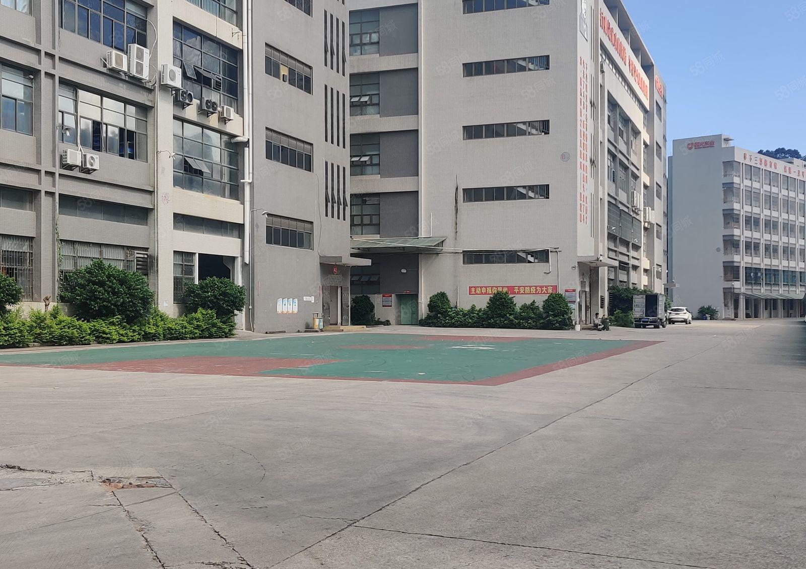 惠州厂房镇隆原房东独院每层1200平方两部三吨电梯空地大