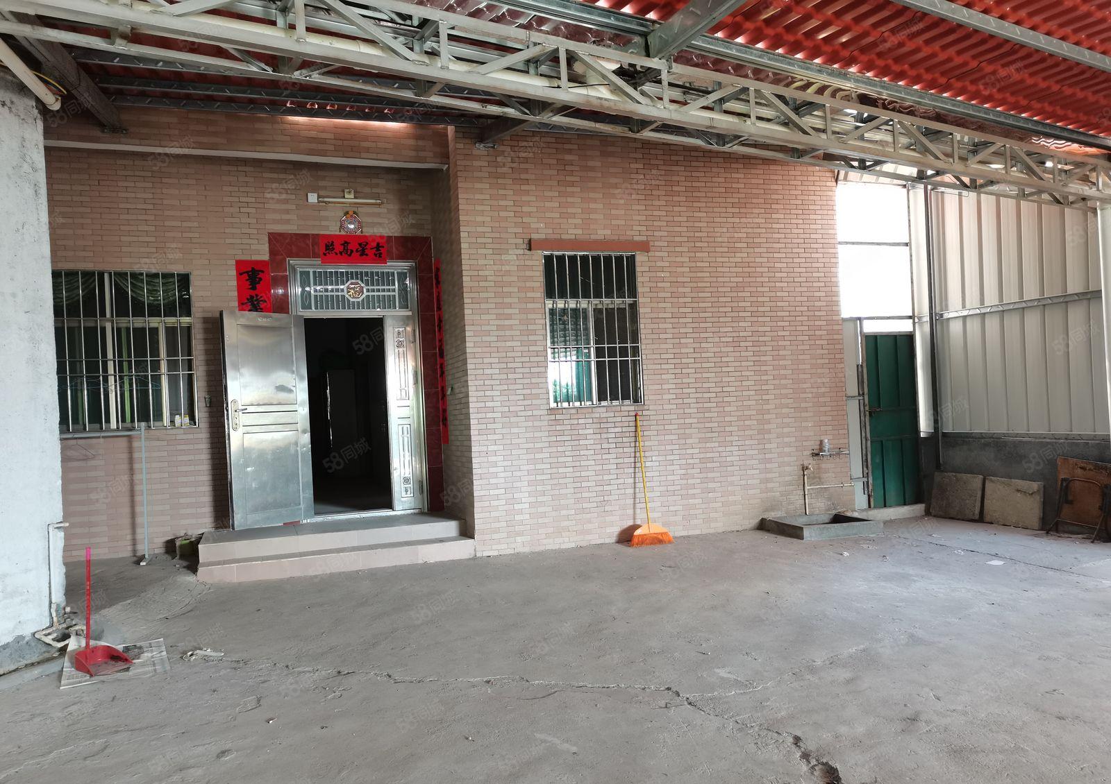 9元独门独院1000平方新圩塘口原房东钢构厂房仓库出租无公摊