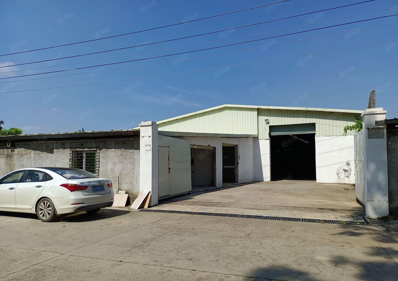 可做污染行业1000平独院钢构厂房招租！证件齐全，周边无居民