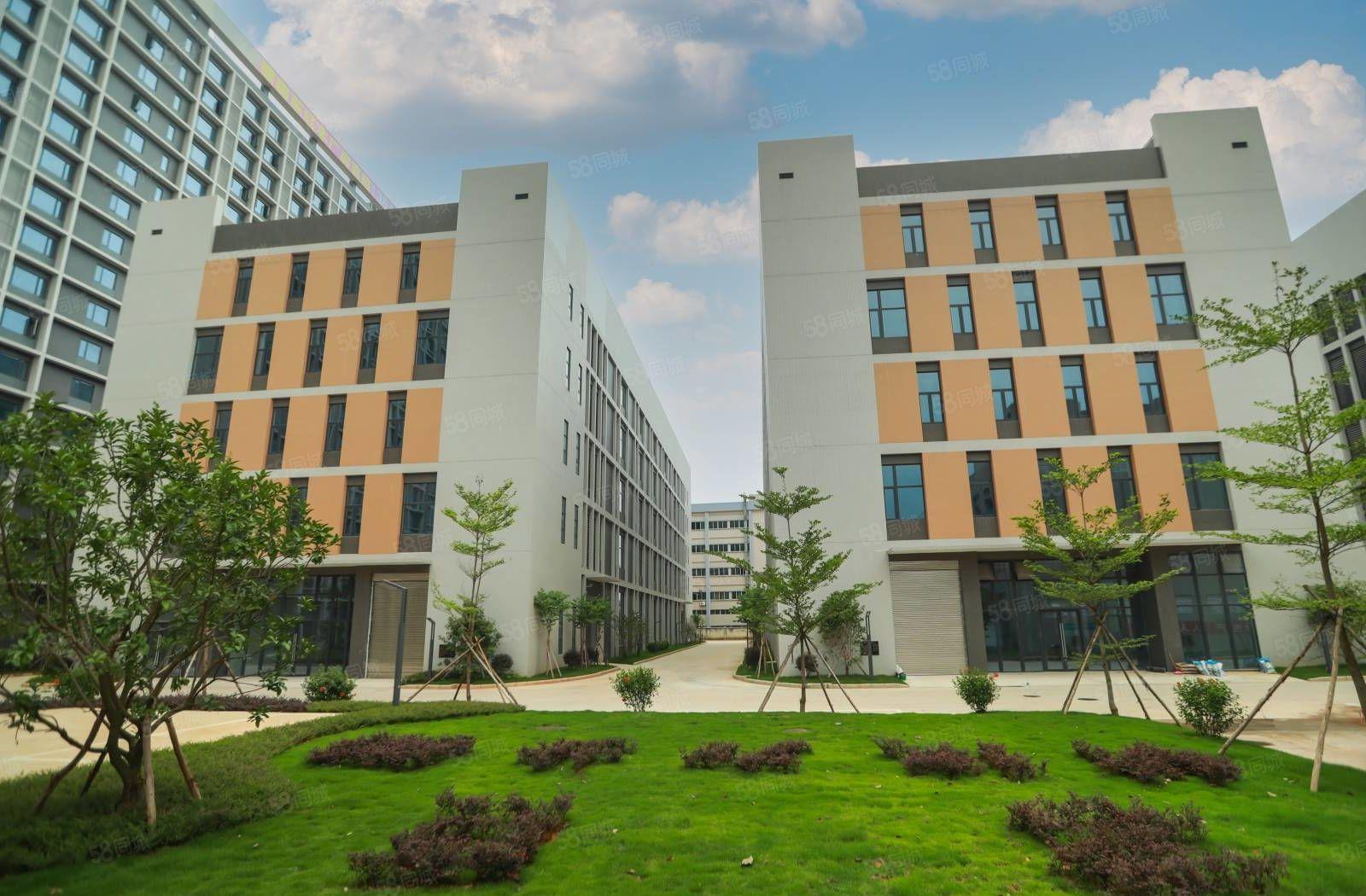 石湾科技园全新装修厂房，红本双证，1000平分租，可办环评