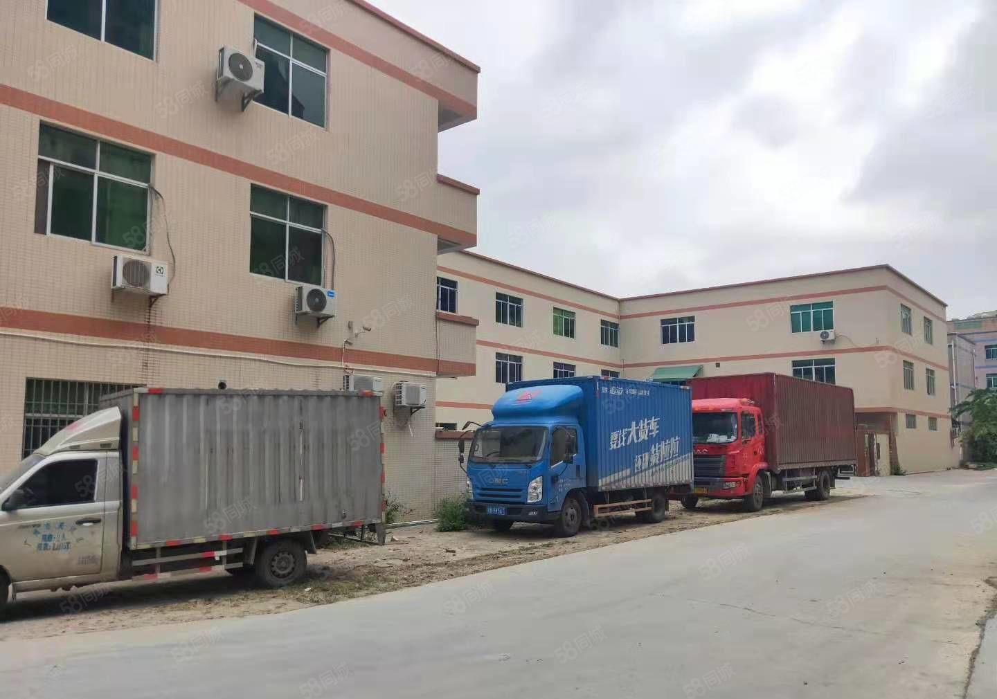 惠阳秋长洋纳村6650方独门独院红本厂房出租无公摊原房东村委