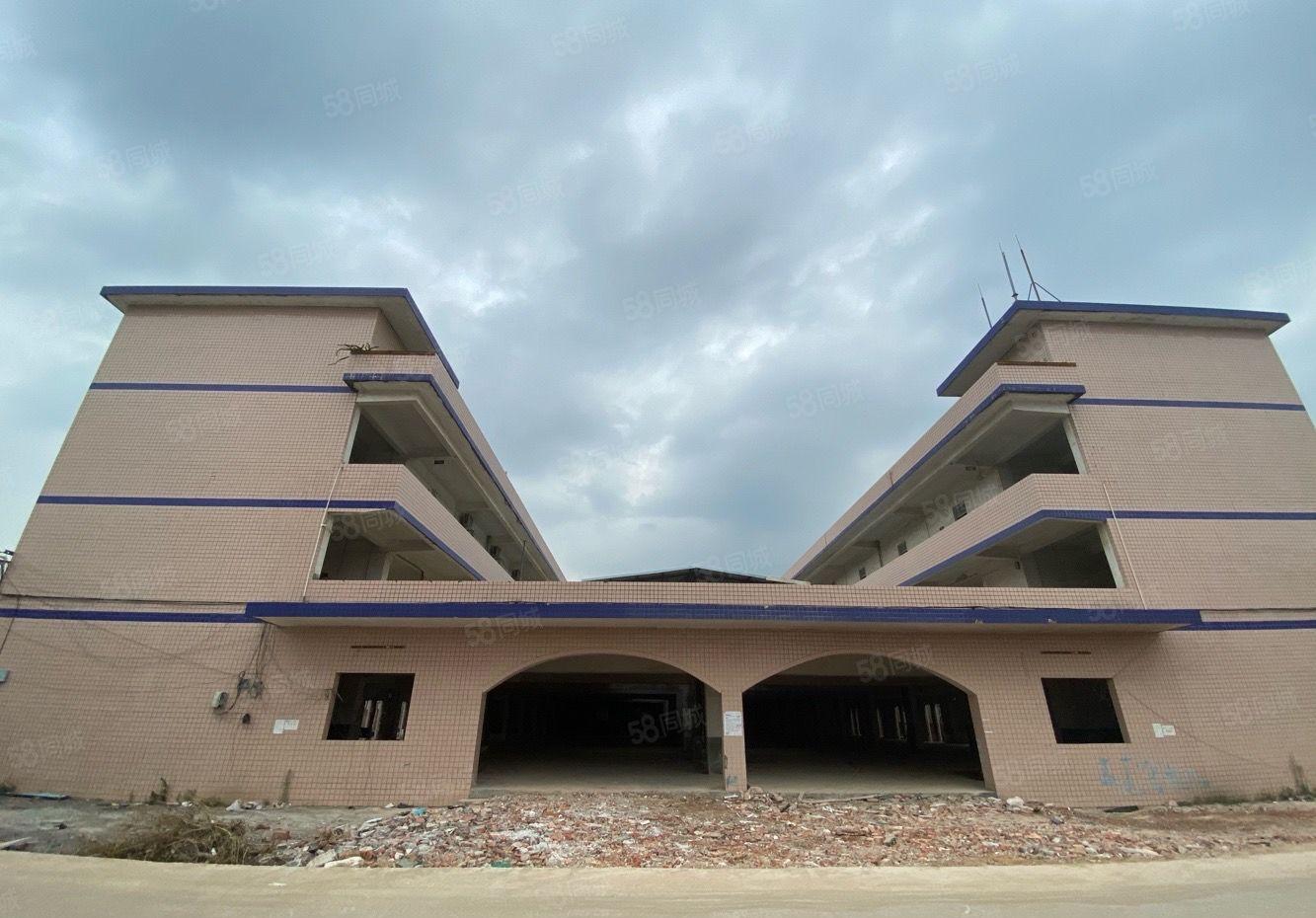 惠阳新圩高速路口11090现成行车重工业厂房出租高9米大空地