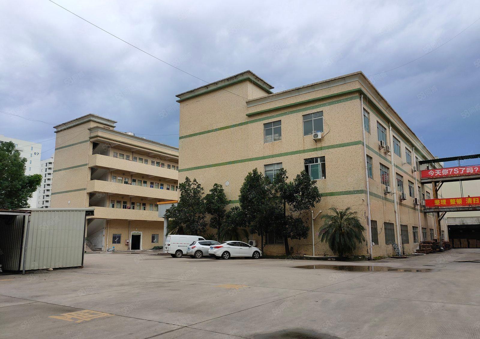 秋长白石黄氏工业园原房东红本标准一楼厂房1500平出租可分租