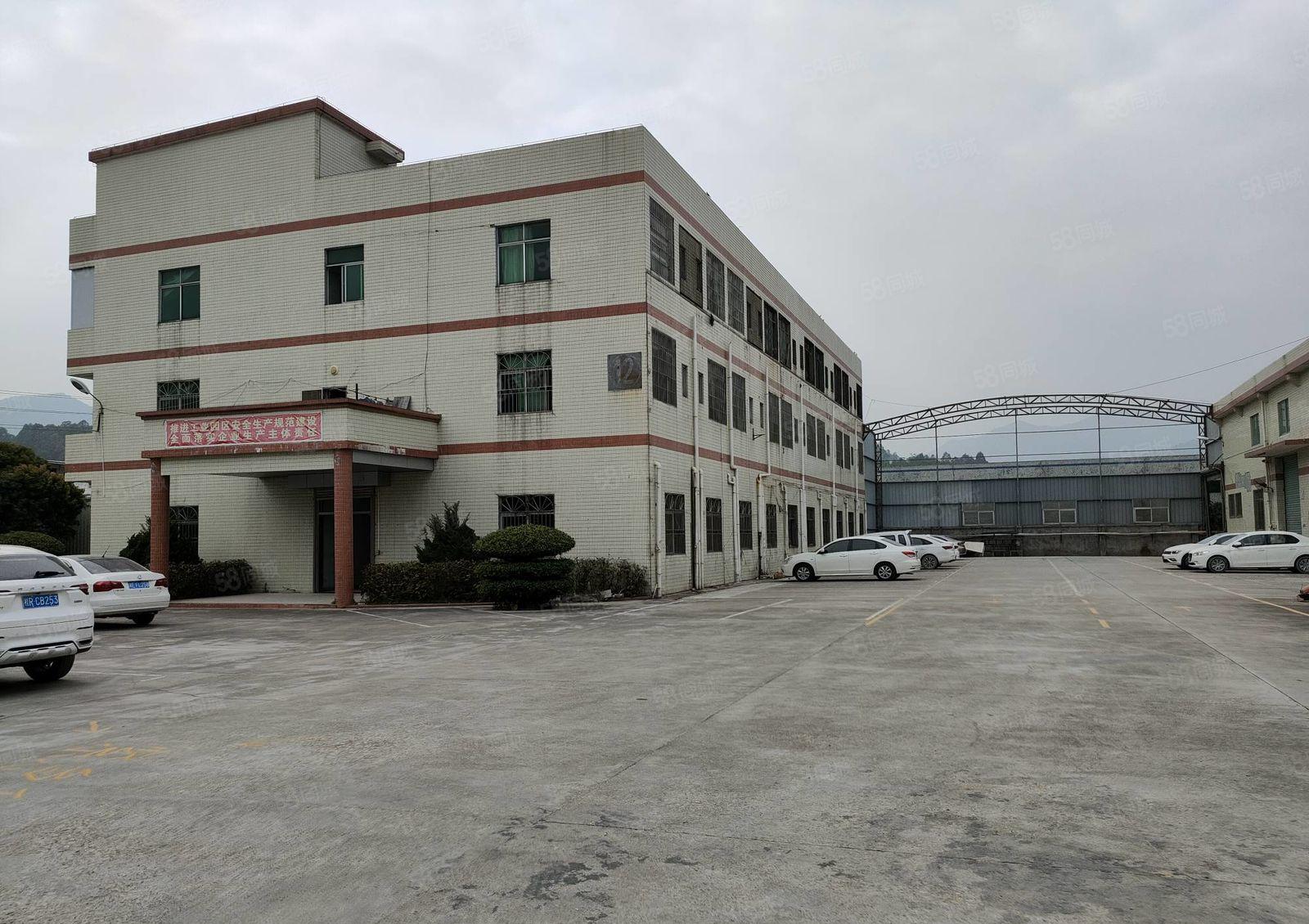 惠阳新圩红卫标准一楼600平方出租带现成办公室空地超大好进车