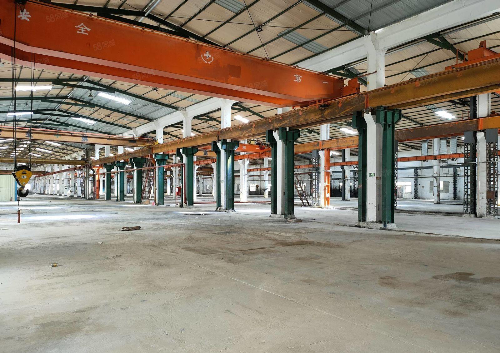 惠阳新圩高速路口附近13000平独门独院钢构厂房招租现成行车