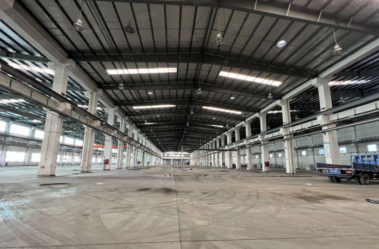 镇隆原房东红本钢构厂房3000平出租滴水高13米带10吨行车