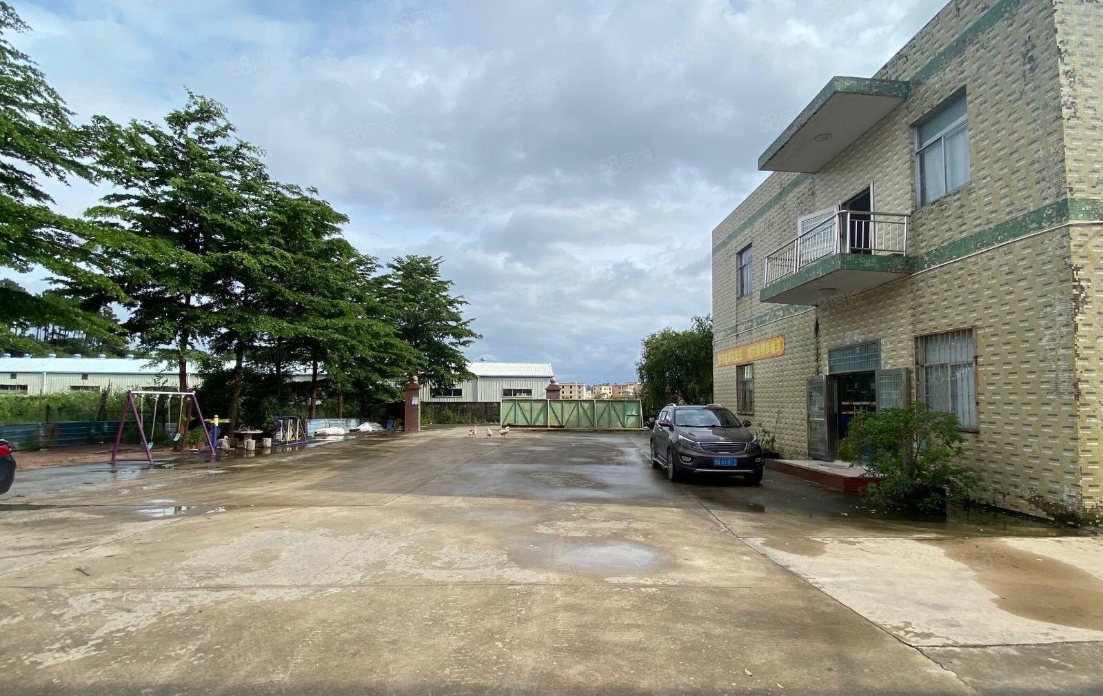 惠阳新圩长布市场附近独院钢构5800平方带空地出租