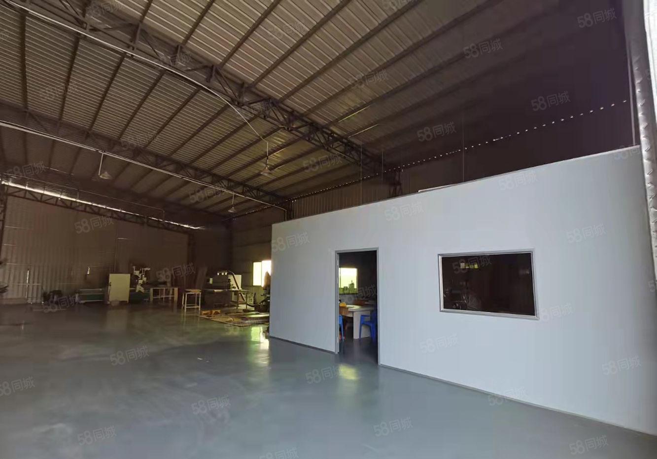 11元滴水8m钢构厂房。500起分租，破碎，颗粒无限制行业