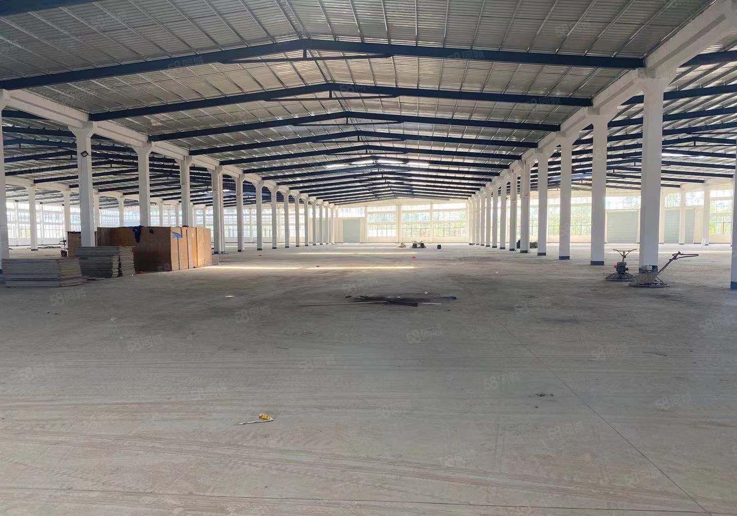 980平起分平山镇原房东滴水6.5米现成喷油环评钢构厂房