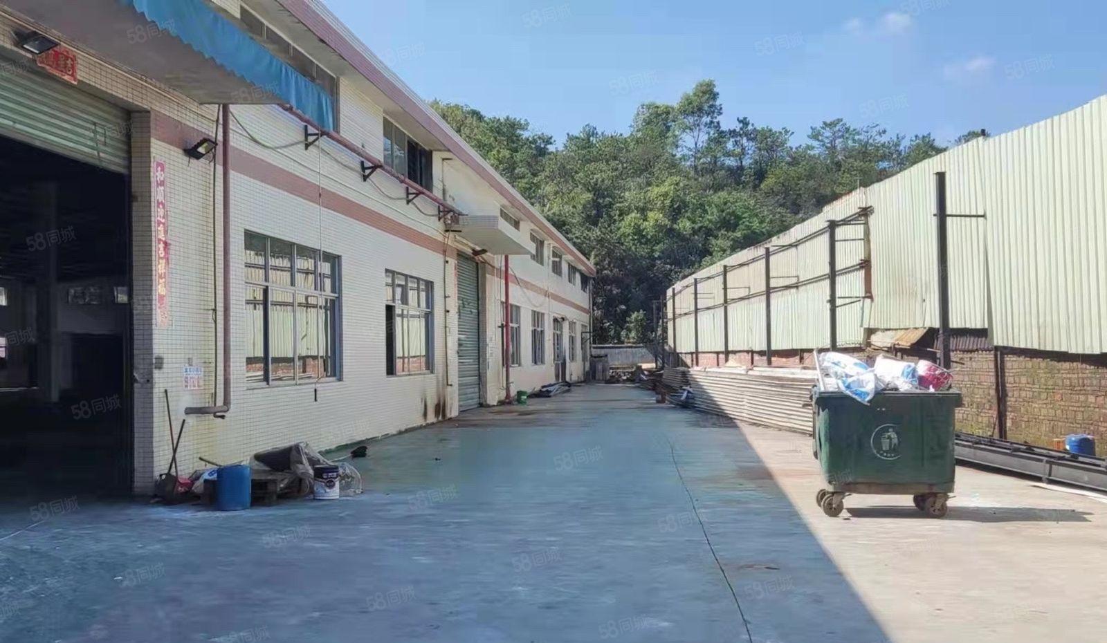 惠阳新圩8米高2600原房东钢构厂房仓库出租现成装修可办环评