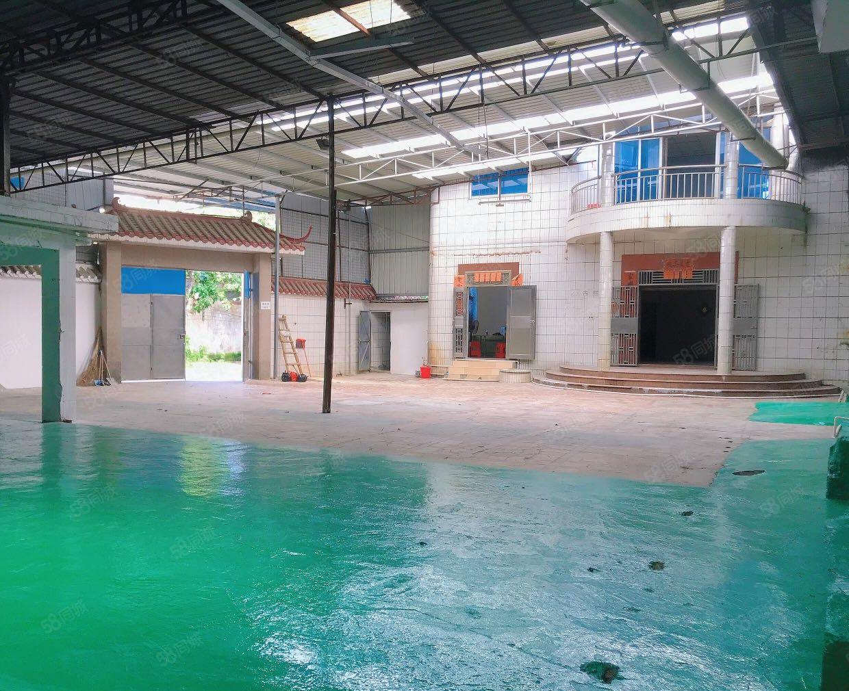 惠阳新圩塘吓精装修滴水6米独院单一层厂房1000平招租。