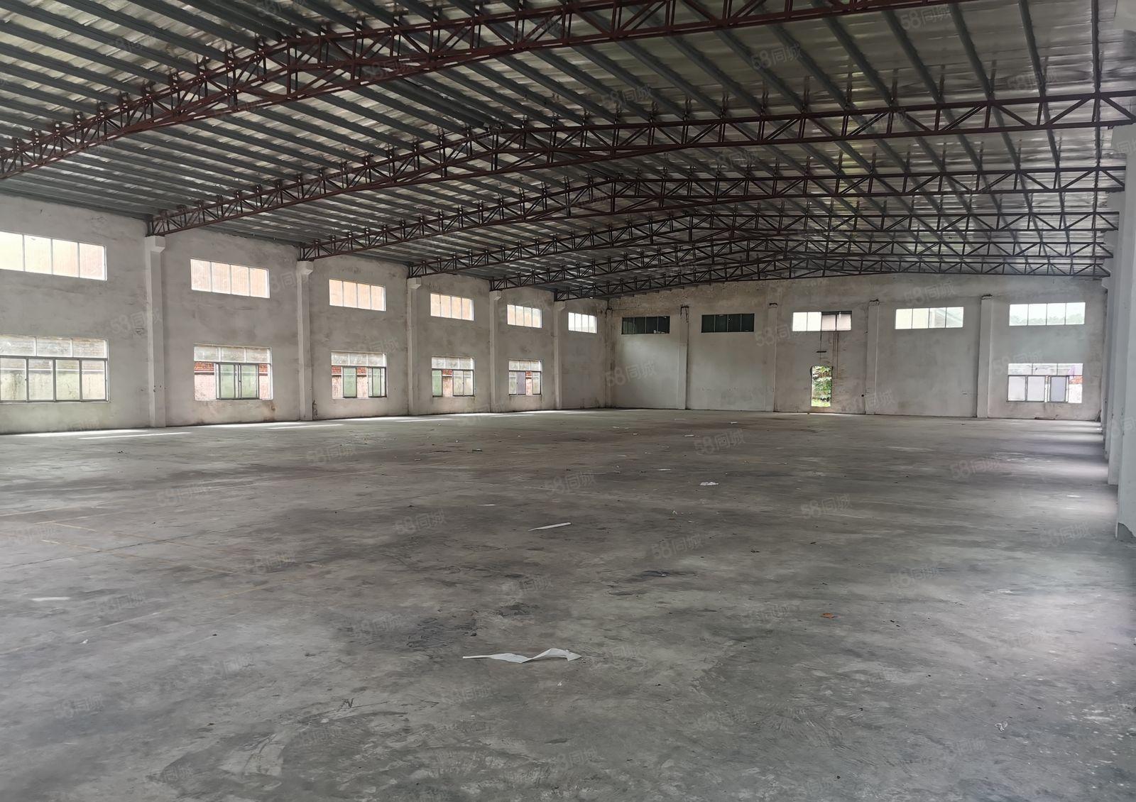 惠阳区秋长镇刚空出原房东按实际面积1800平方出租钢构厂房