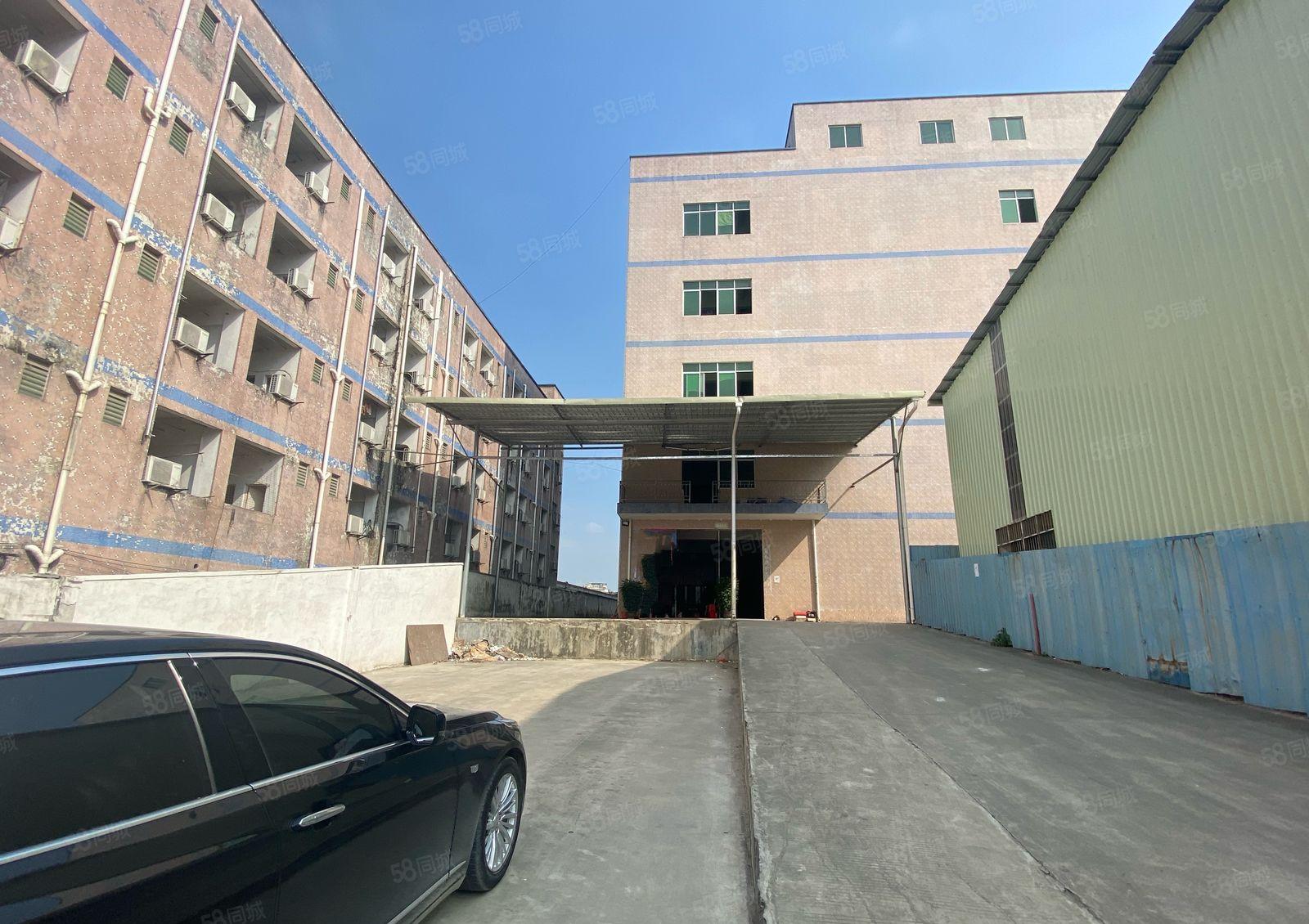 新圩国道旁独栋标准厂房出租4980平一层现成卸货平台可分租