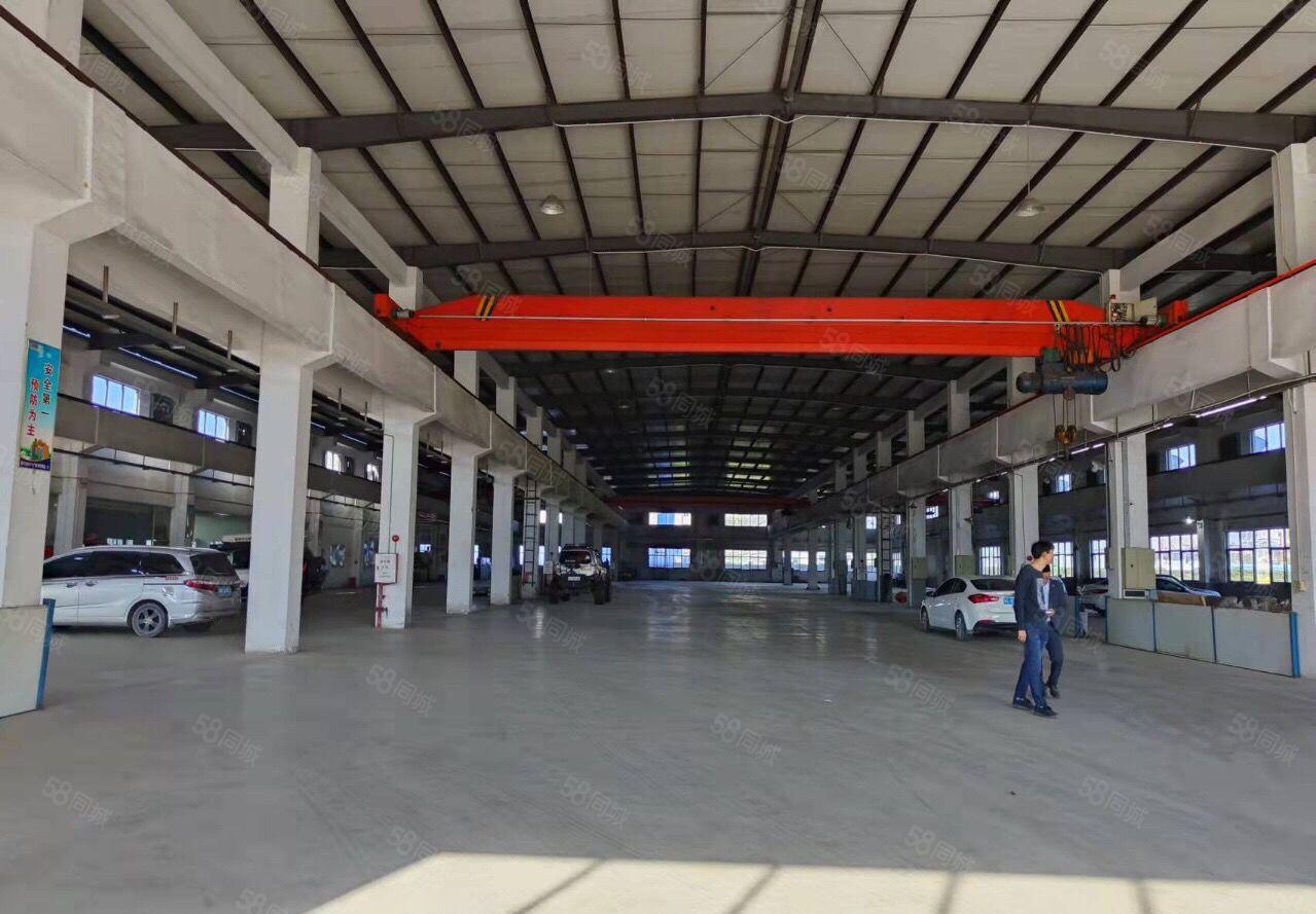 带航车！镇隆万里工业区独院钢构厂房5200平方拖头可进车间