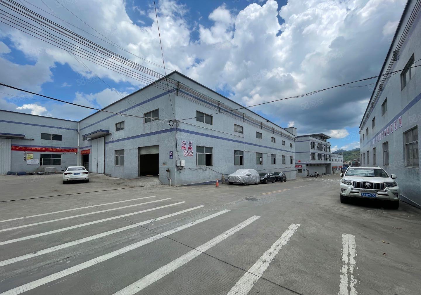 惠州惠阳新圩镇长布工业区原房东独门独院砖墙到顶钢构厂房出租