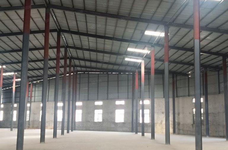 原房东 零公摊钢构厂房出租 2500平方 9元平方 滴水9米