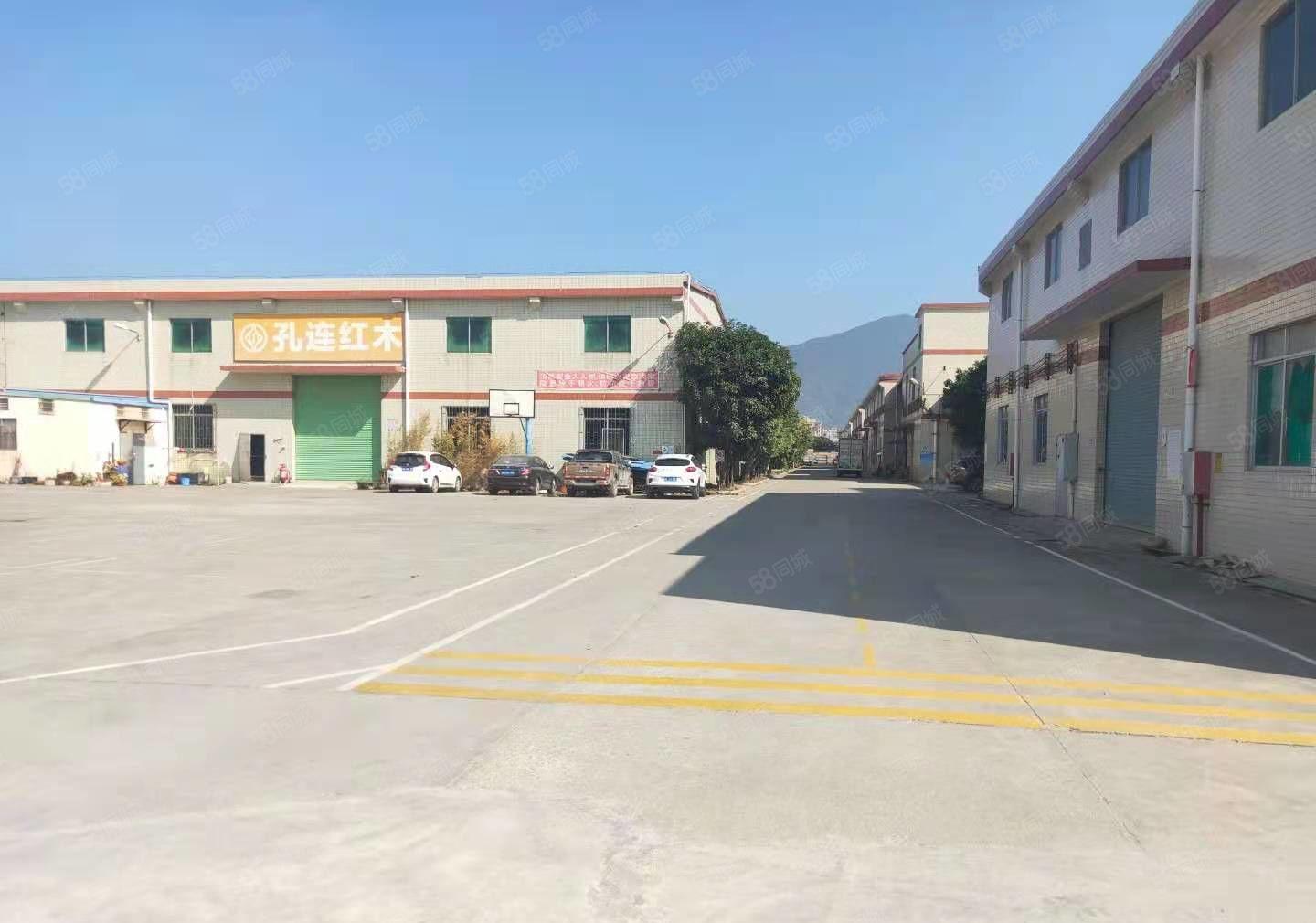 距离深圳8米！惠阳新圩5000方钢构厂房仓库出租高速口大空地