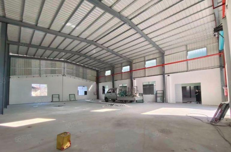 临深2公里惠阳新圩镇坑塘独院1700平全新钢构厂房15元平