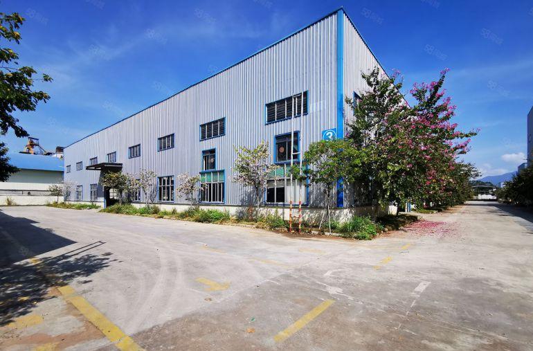 高度10米，淡水原房东独栋8000平红本钢构厂房出租，可分租