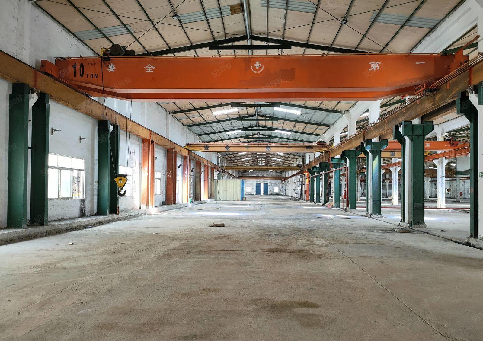 惠阳新圩高速路口附近13000平独门独院钢构厂房招租现成行车