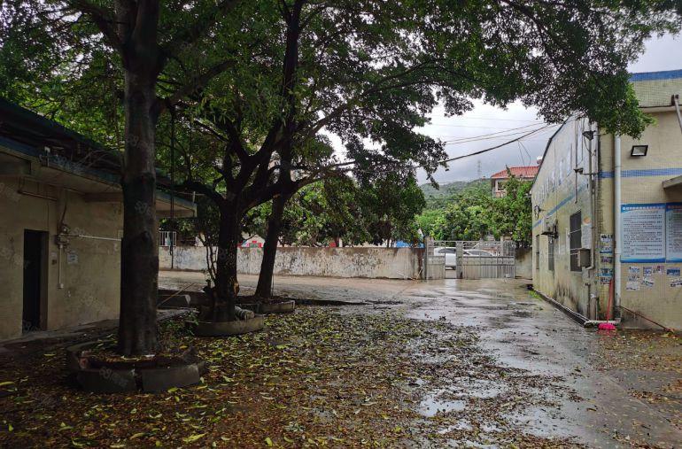 原房东独院10块！现成喷油红本厂房偏安一隅位置安静行业不限