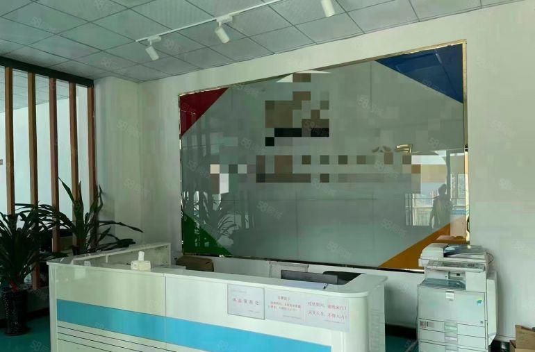 秋长白石原房东楼上单层面积1000平现成办公室厂房低价出租