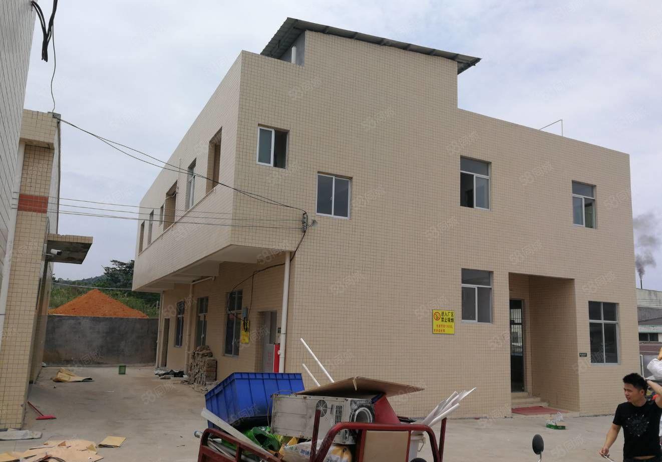 惠阳新圩原房东独院7米高钢构厂房2200平米出租