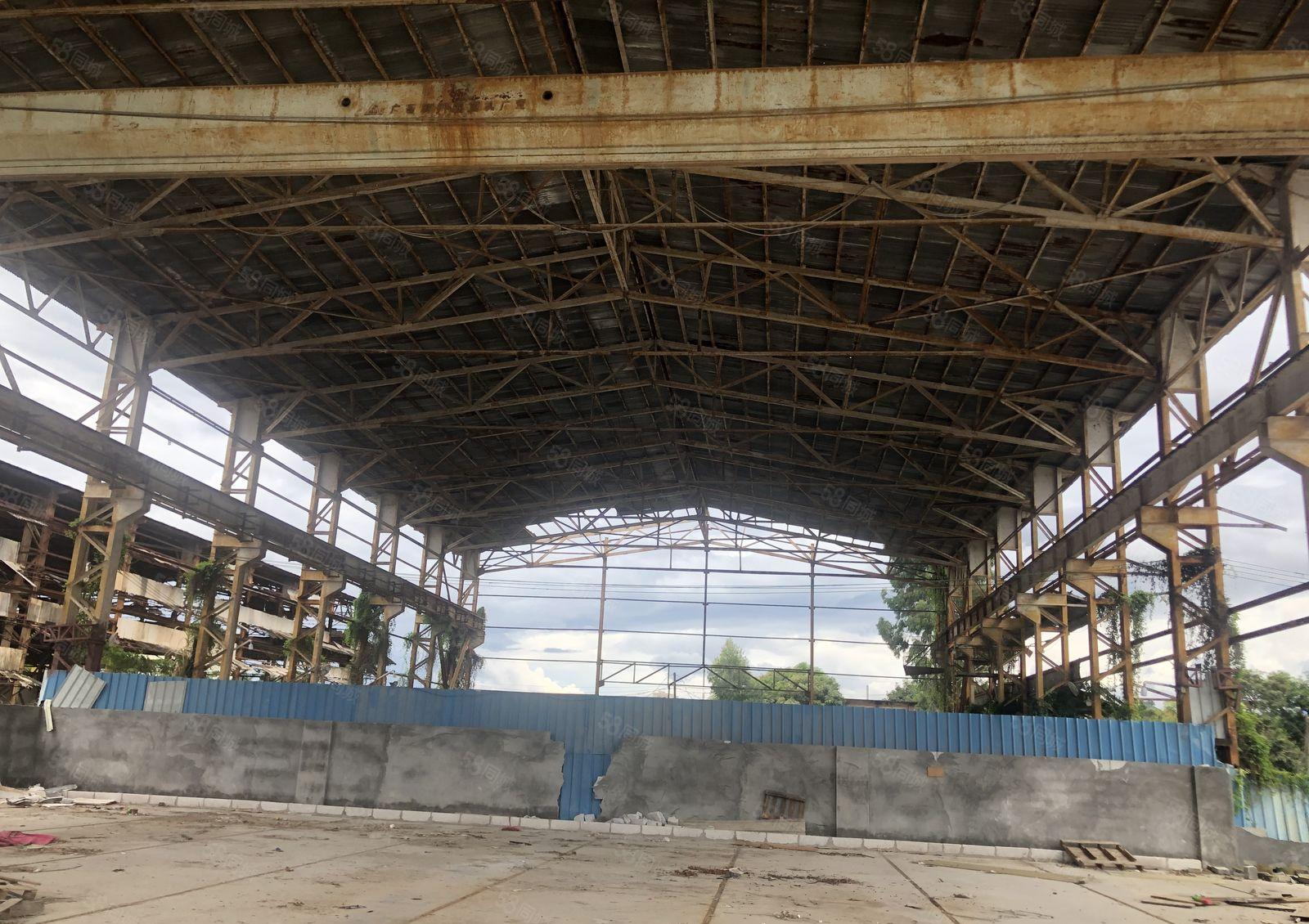 可做水泥制品特种钢构厂房，12m滴水，面积5000空地4万