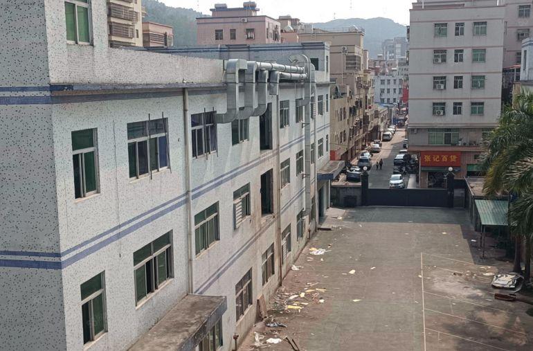 惠阳新圩长布主干道边新出红本独院标准厂房7000平方米