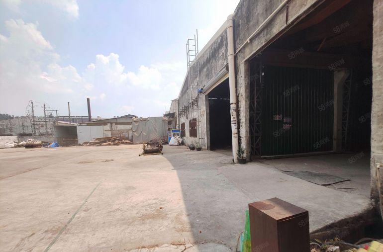 长布原房东带3吨航车大空地2000平钢构厂房仓库出租