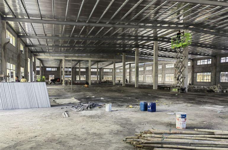 惠州市秋长镇原房东独门独院钢构厂房6400平方主干道边