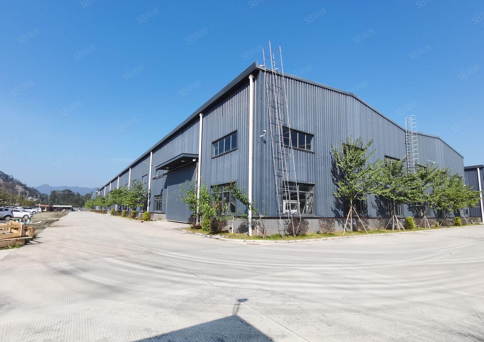 （带行车）惠阳钢构厂房出租，滴水9米高，空地面积3千，可分租