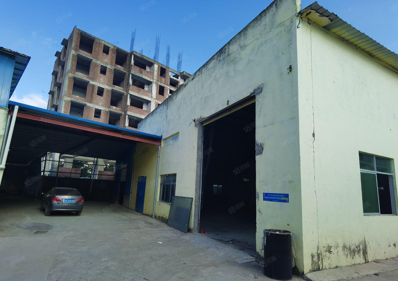 惠阳区沙田镇国道旁新空出钢结构滴水6米高厂房800平方出租