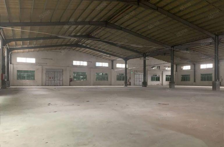 10块！行业不限！8米钢构厂房2500平可做污染行业仓库出租