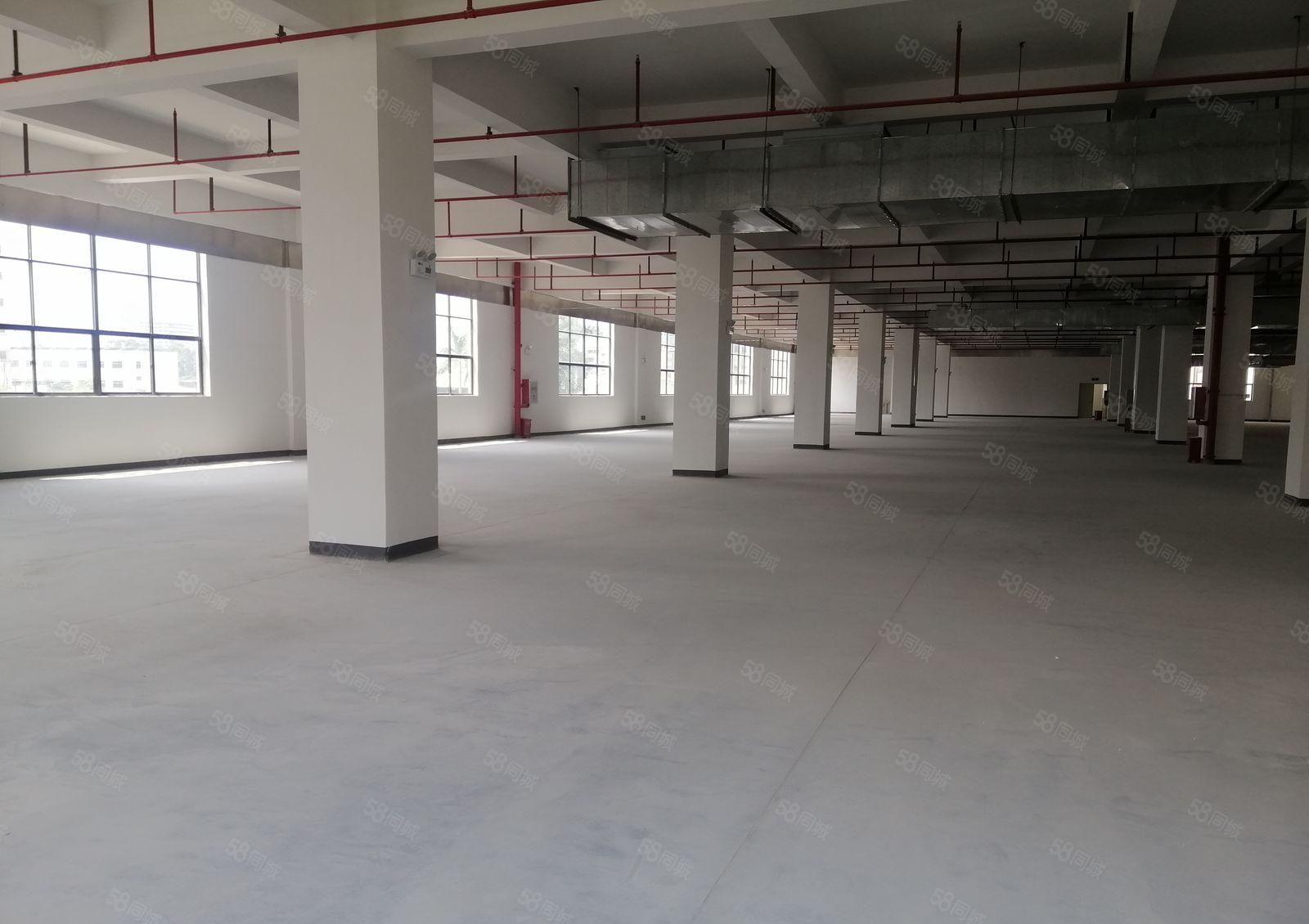 靠近深圳惠阳秋长镇标准厂房1至4楼9200平方形象好空地大