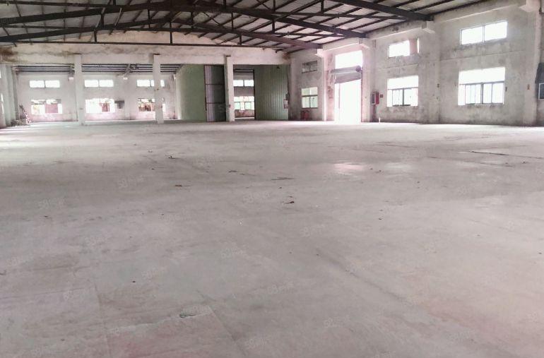 惠阳新圩3000平原房东单一层钢构厂房仓库低价出租，可办环评