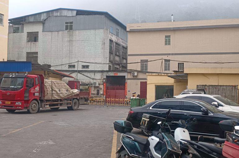 惠阳新圩主干道边红本标准厂房一楼500平出租