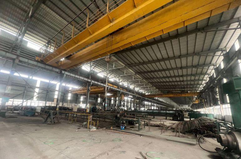 重工业滴水14米长度180米航车9部可架30吨空地1万方