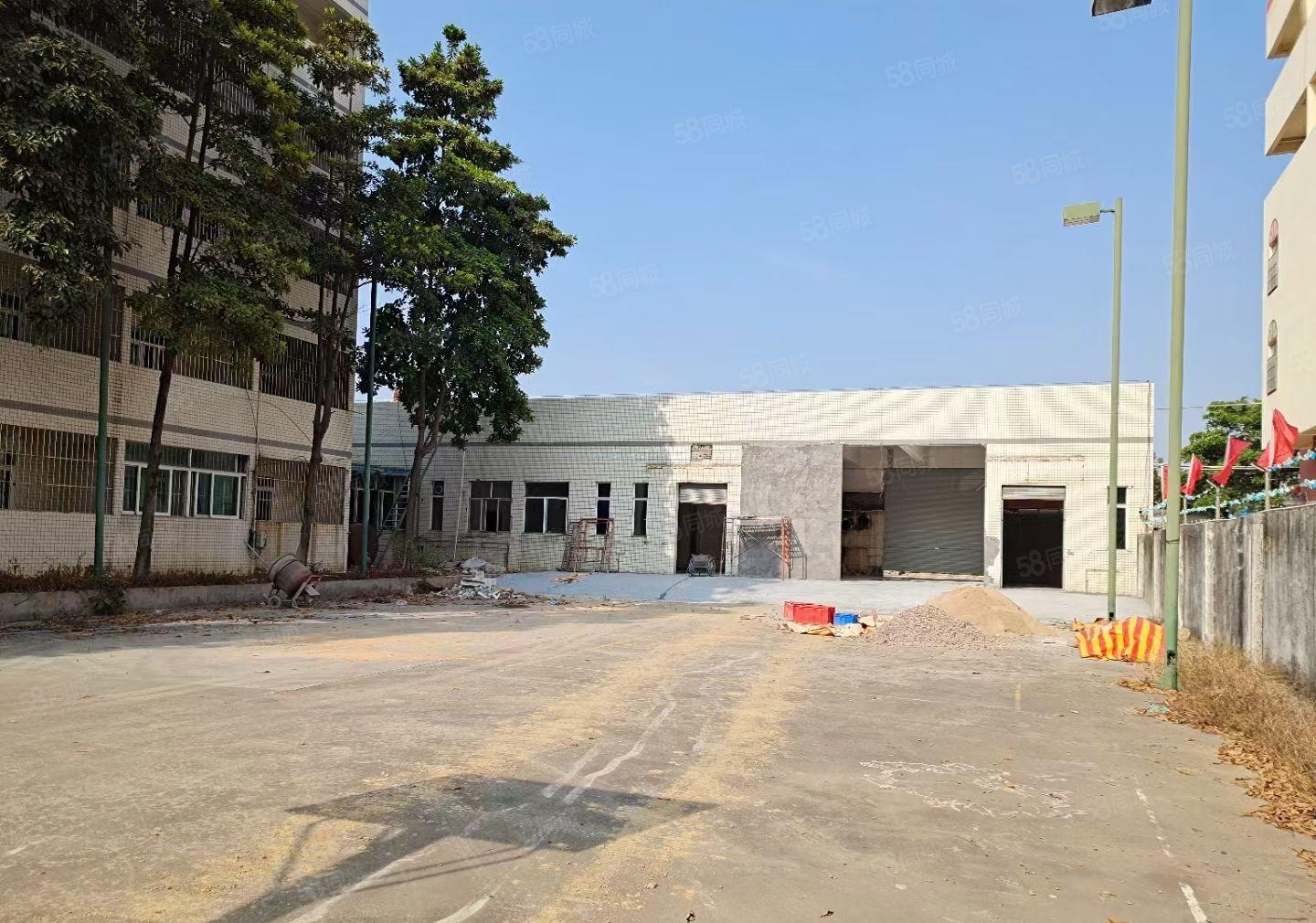 惠阳沙田工业园铁皮房1200平，可分租600平