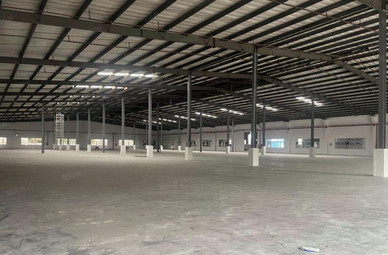 15元！大亚湾临深6000平带牛角钢构厂房仓库出租