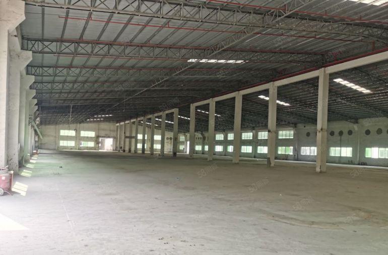 大亚湾中心独栋滴水9米钢构重工业厂房，行业无限制